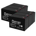 Mighty Max Battery 12V 9Ah SLA Replacement Battery for Best Power Axxium 1500 - 6PK MAX3983892